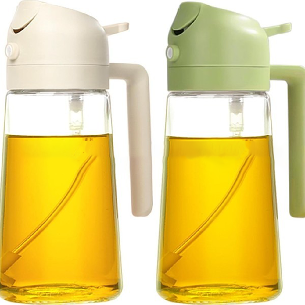 Multifunctional Glass Oil Spray Bottle